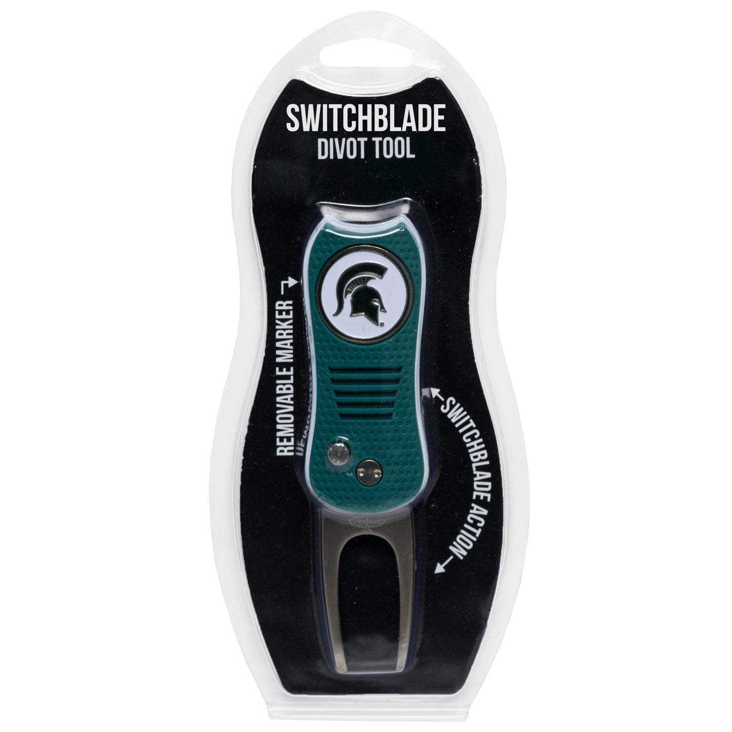 Michigan State Spartans Switchblade Divot Tool with Ball Marker