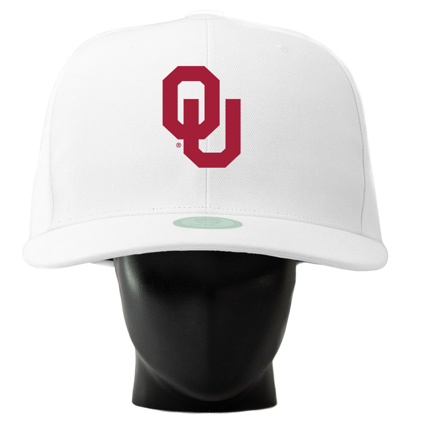 Unisex Noggin Boss White Oklahoma Sooners Oversized Hat