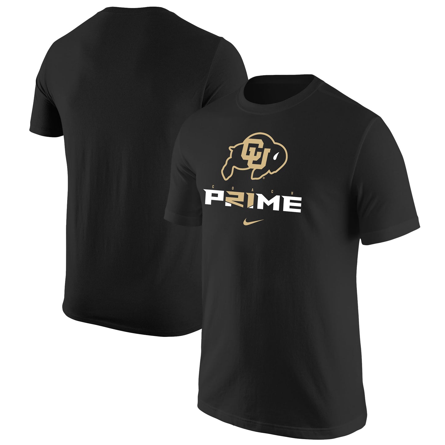 Men's Nike Black Colorado Buffaloes Coach Prime T-Shirt