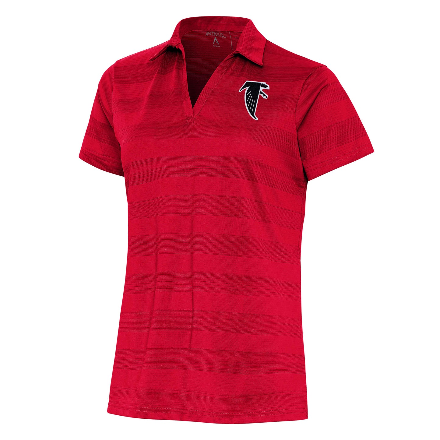 Women's Antigua Red Atlanta Falcons Throwback Logo Compass Polo