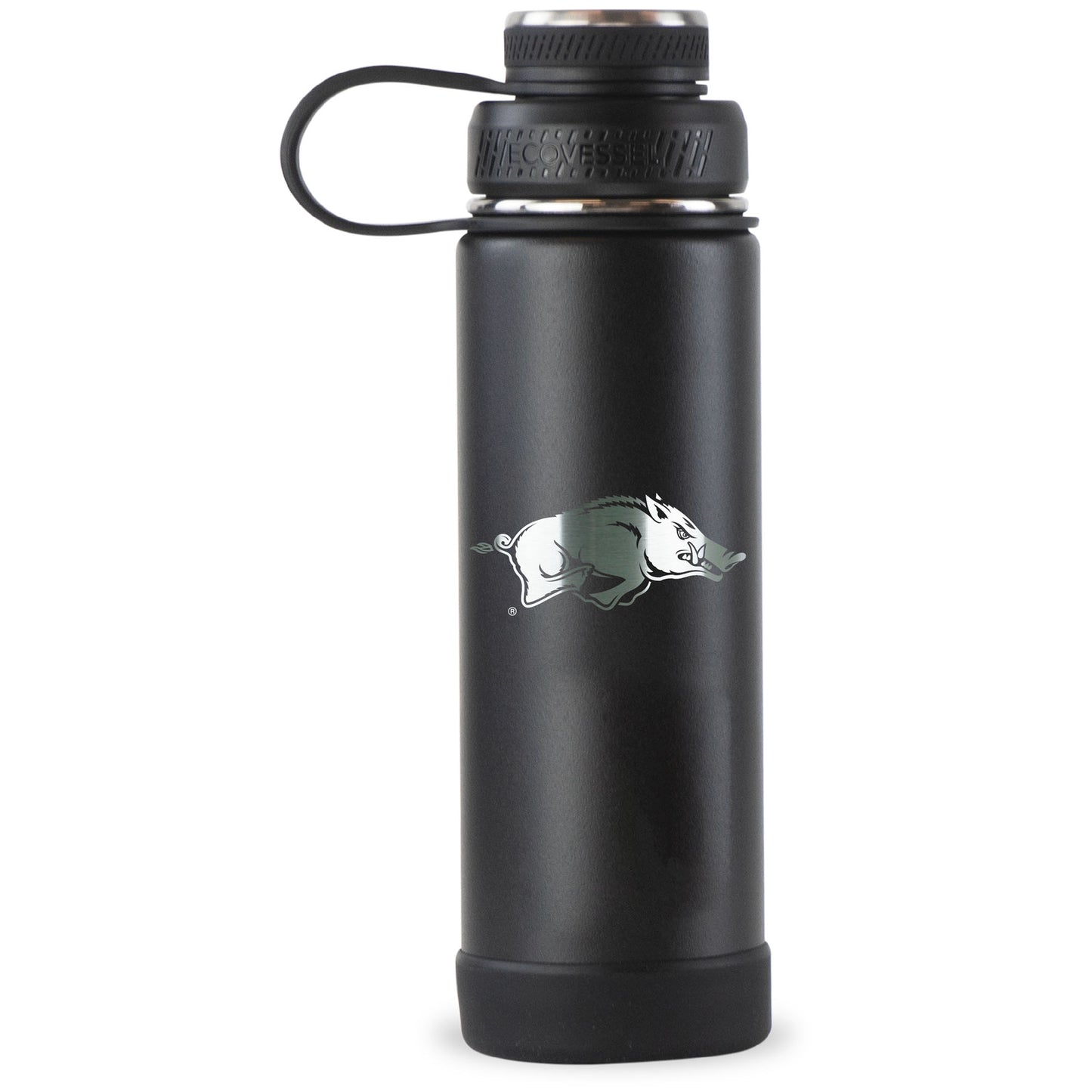 Black Arkansas Razorbacks 20oz. EcoVessel Boulder Bottle