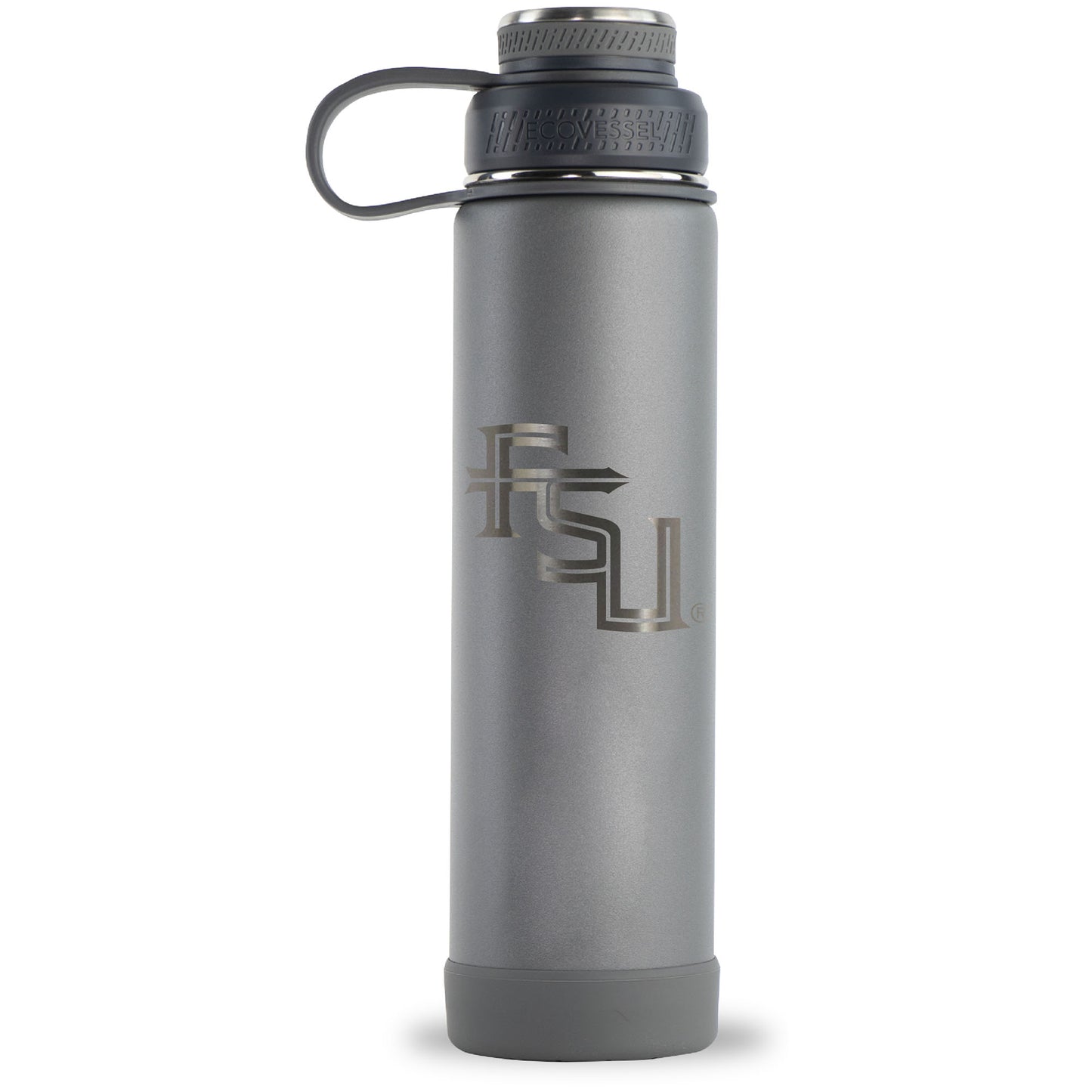 Gray Florida State Seminoles 24oz. EcoVessel Boulder Bottle