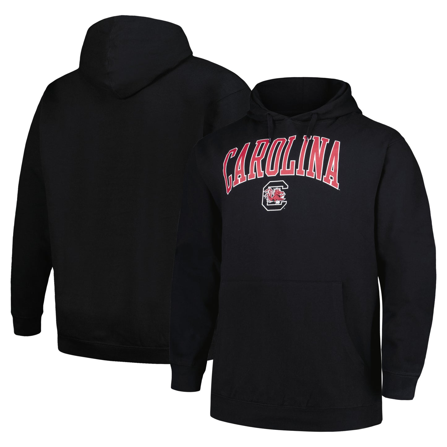Men's Champion Black South Carolina Gamecocks Arch Over Logo Pullover Hoodie