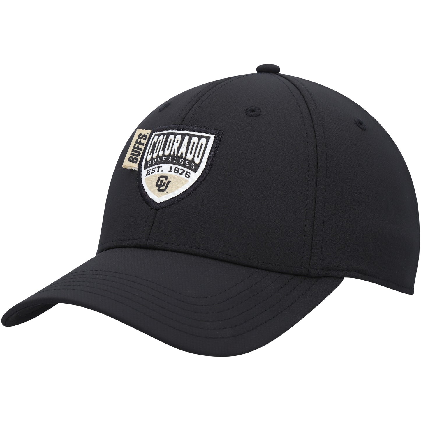 Men's Ahead Black Colorado Buffaloes Stratus Adjustable Hat