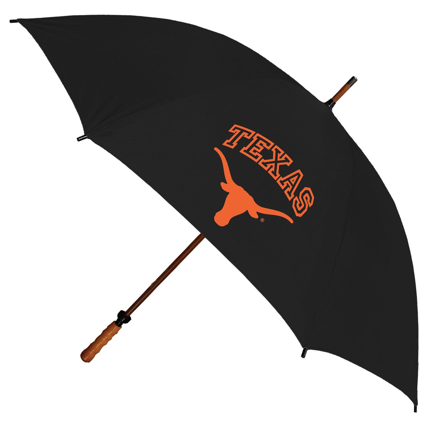 Texas Longhorns 62" Eagle Sporty Wood Shaft Golf Umbrella
