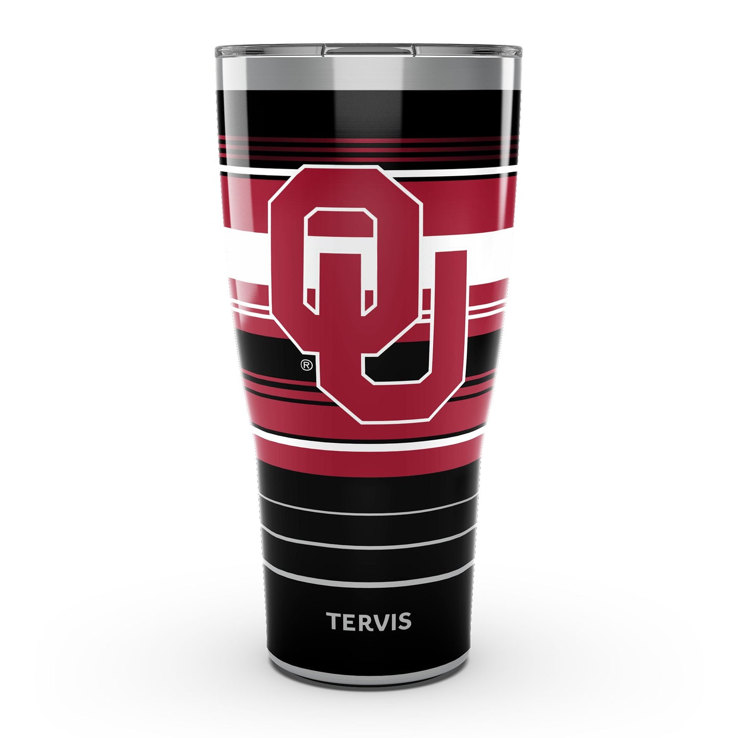 Tervis Oklahoma Sooners 30oz. Hype Stripes Stainless Steel Tumbler