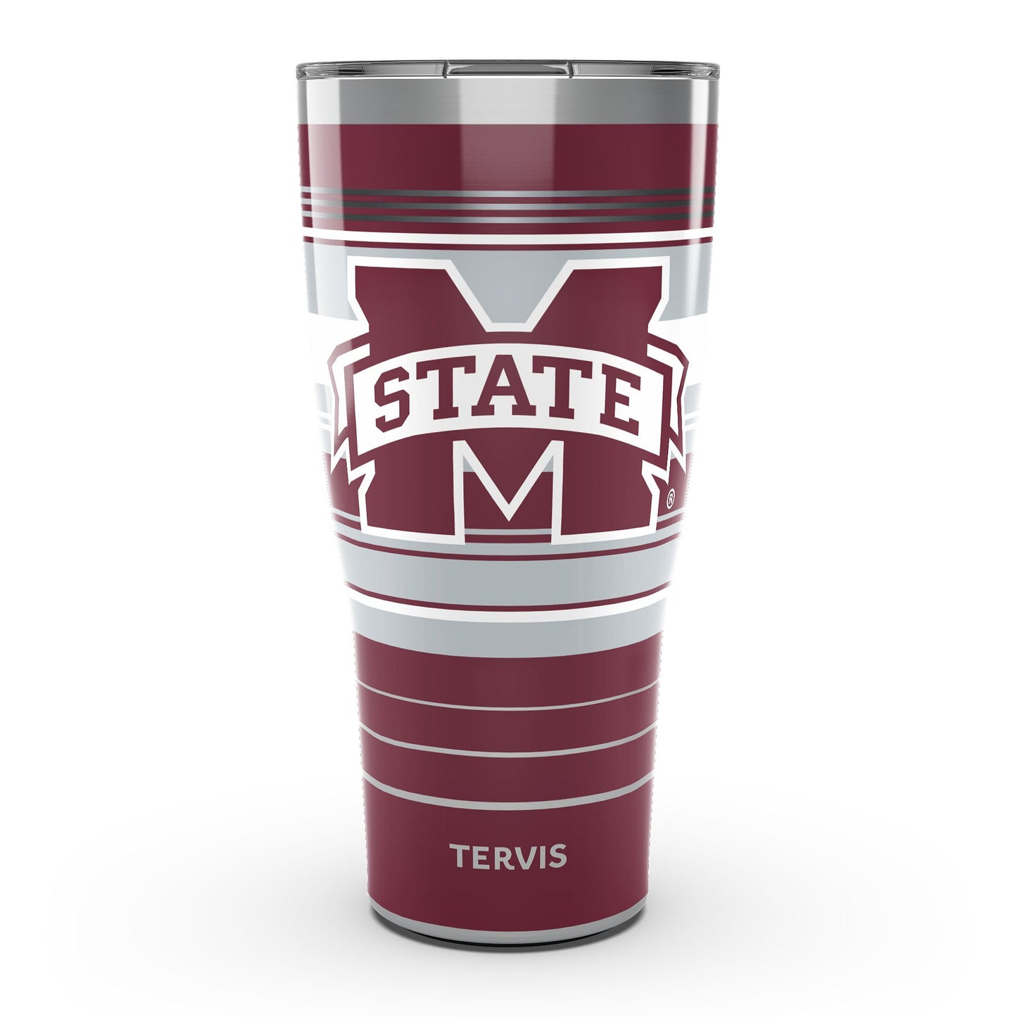 Tervis Mississippi State Bulldogs 30oz. Hype Stripes Stainless Steel Tumbler