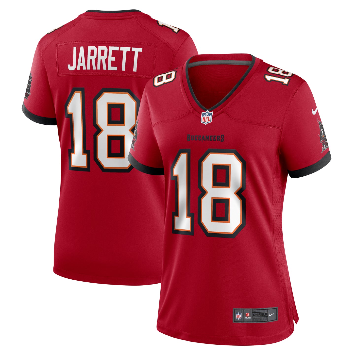 Women's Nike Rakim Jarrett Red Tampa Bay Buccaneers Game Jersey