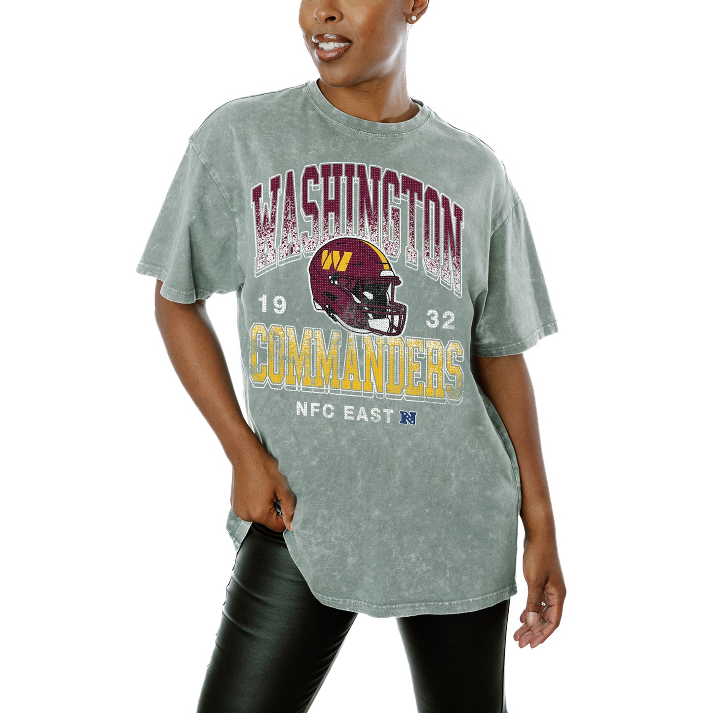 Women's Gameday Couture Gray Washington Commanders Nothing But The Best T-Shirt