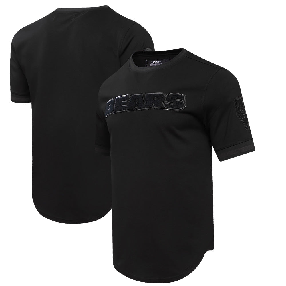 Men's Pro Standard Black Chicago Bears Triple Pro Team T-Shirt