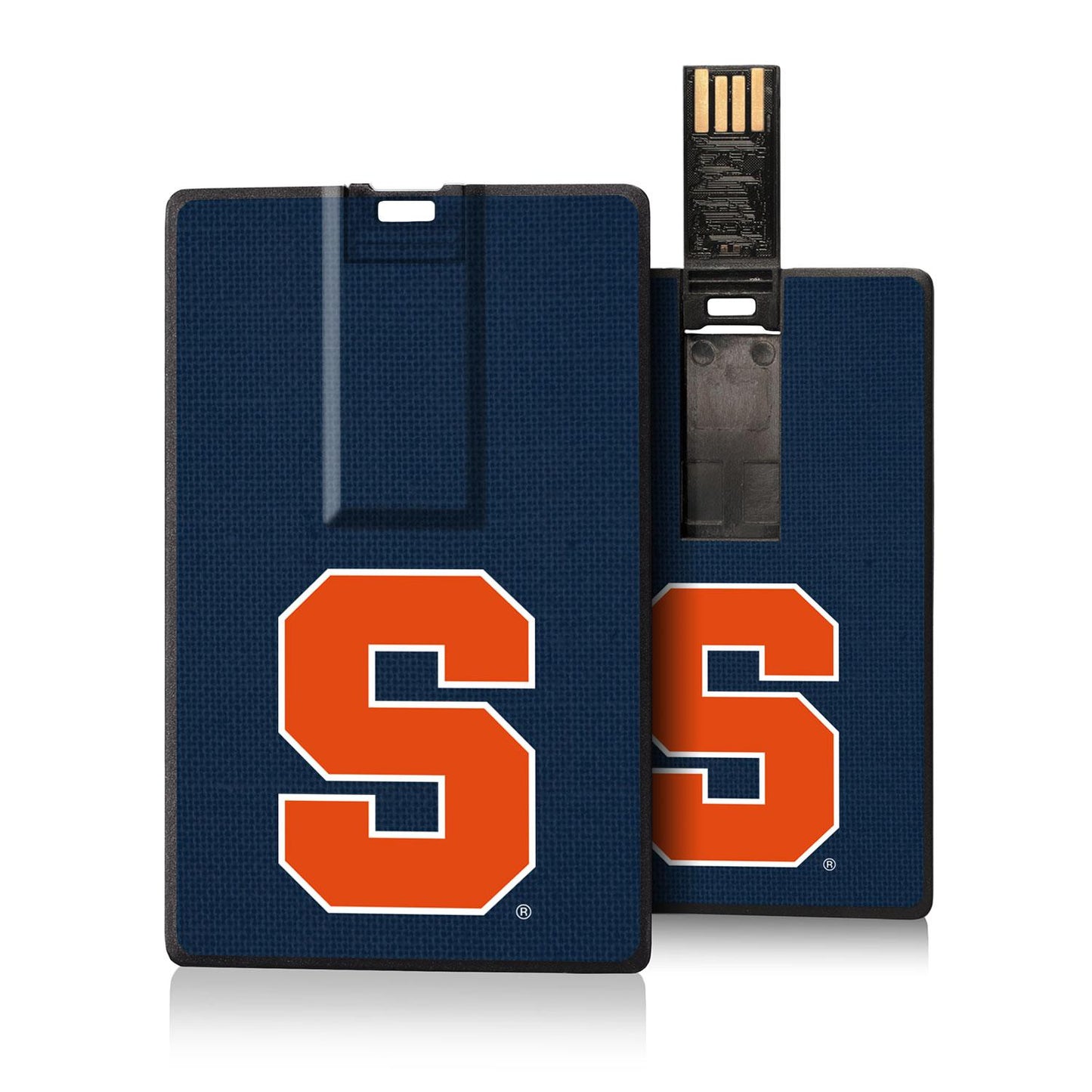 Keyscaper Syracuse Orange Stripe Credit Card USB Drive