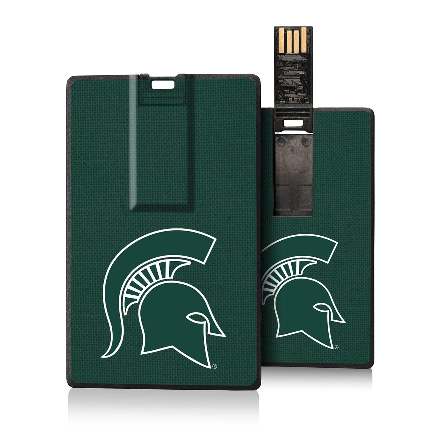 Keyscaper Michigan State Spartans Stripe Credit Card USB Drive