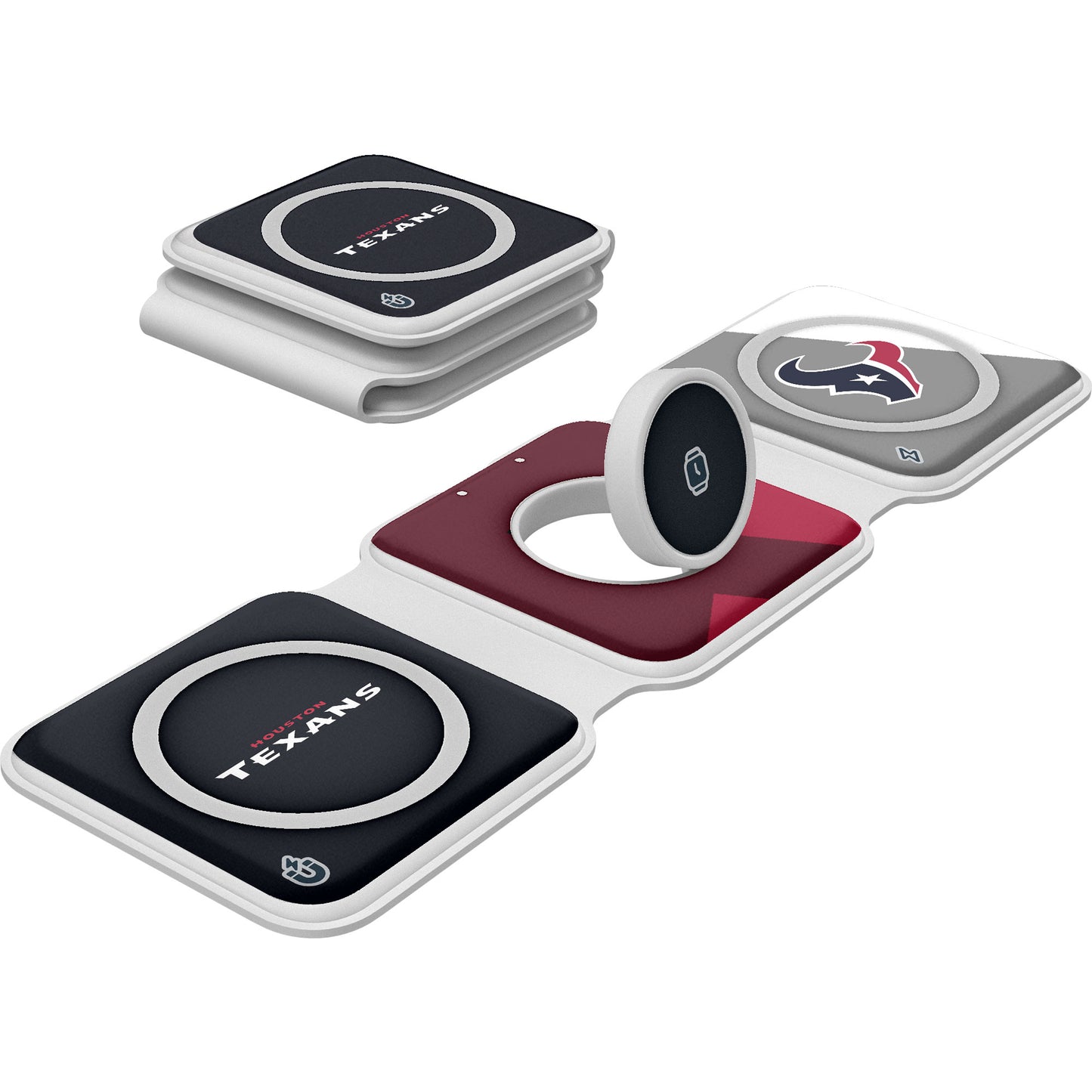 Keyscaper Houston Texans 3-in-1 Foldable Charger