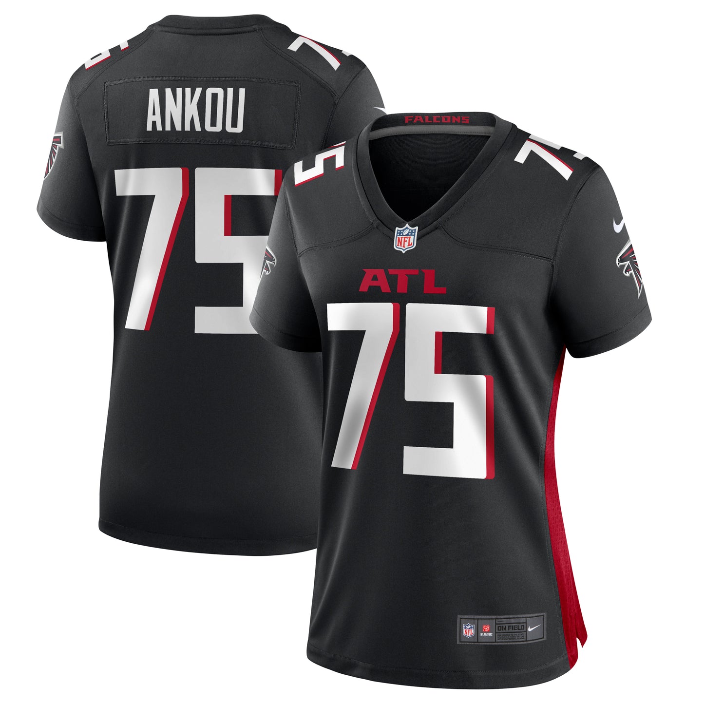 Women's Nike Eli Ankou Black Atlanta Falcons Game Jersey