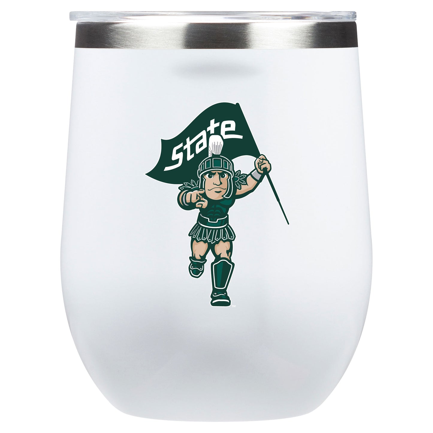 Corkcicle Michigan State Spartans 12oz. Secondary Stemless Wine Tumbler