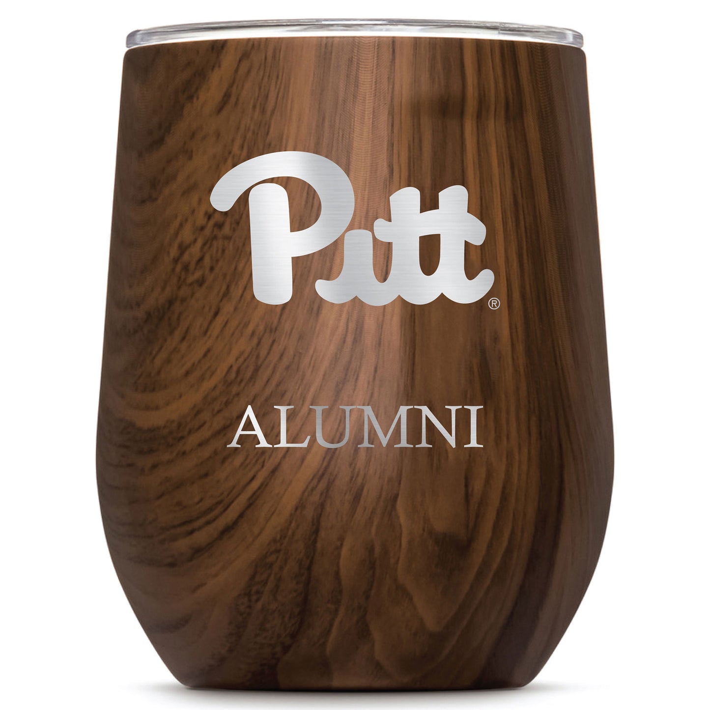 Corkcicle Pitt Panthers 12oz. Primary Mark Alumni Stemless Wine Tumbler