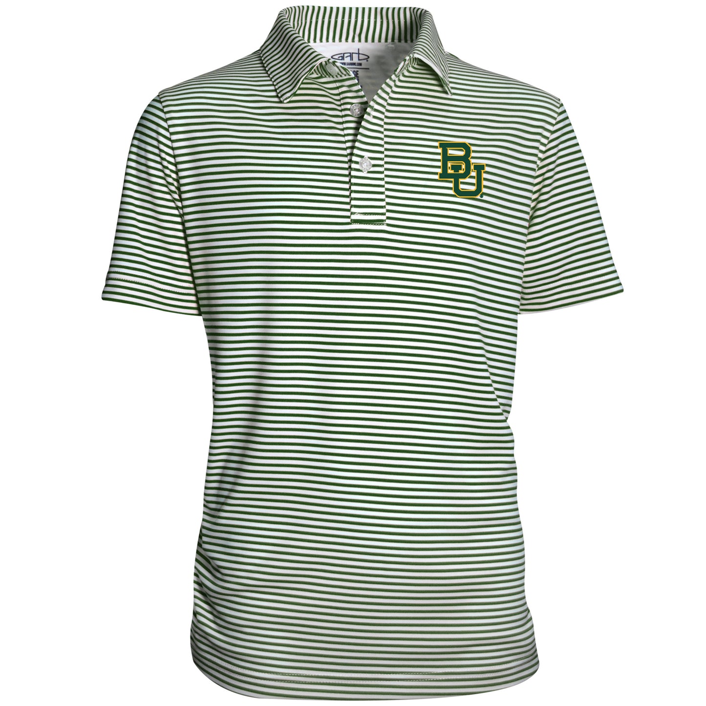 Youth Garb Green Baylor Bears Carson Polo