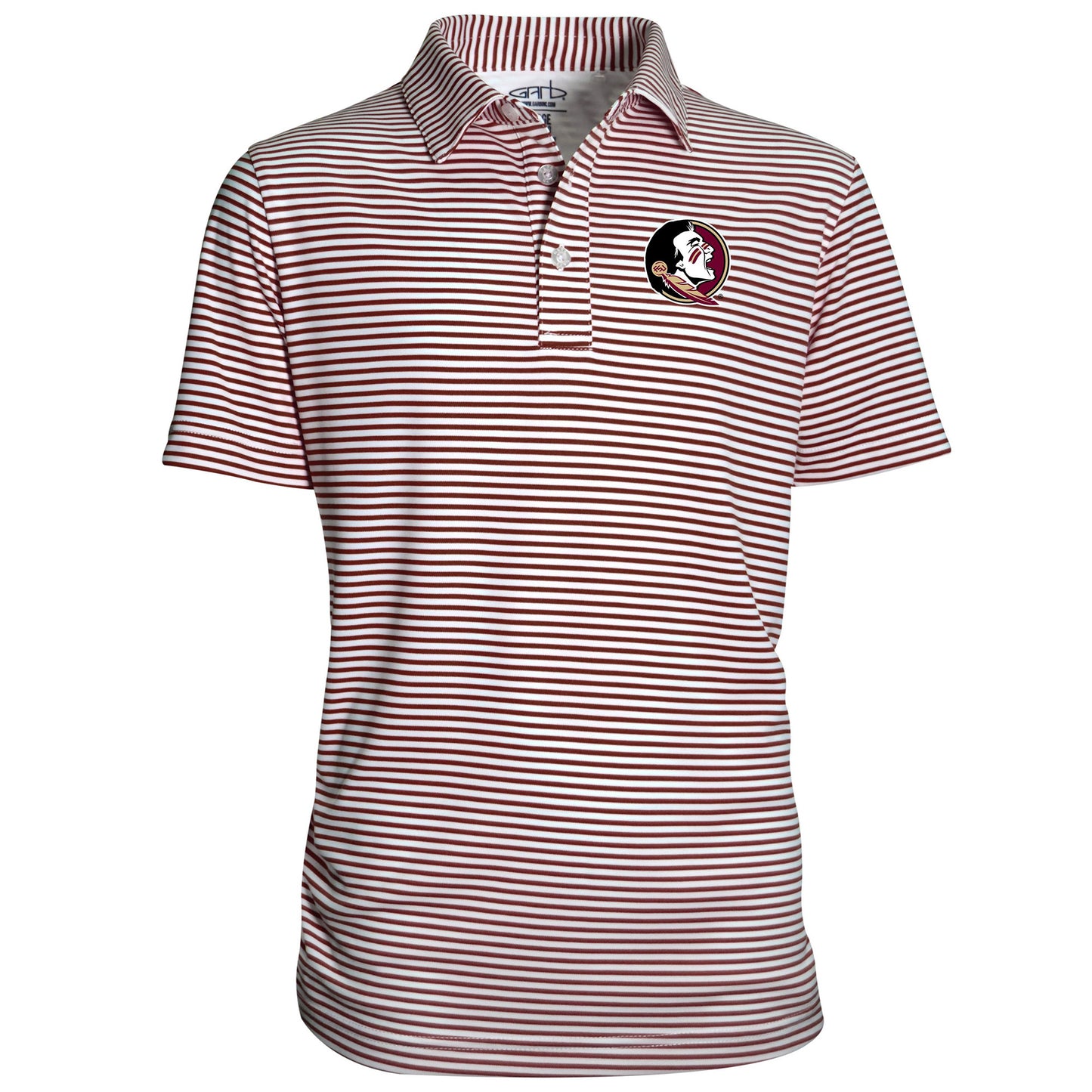 Youth Garb Garnet Florida State Seminoles Carson Polo