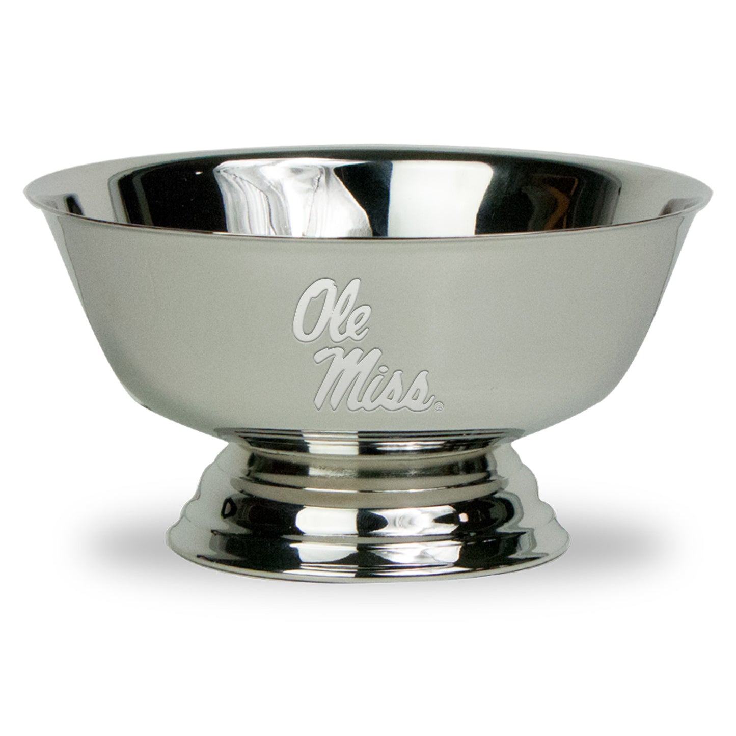 Ole Miss Rebels 8" x 4.27" Historic Silver Plated Paul Revere Bowl