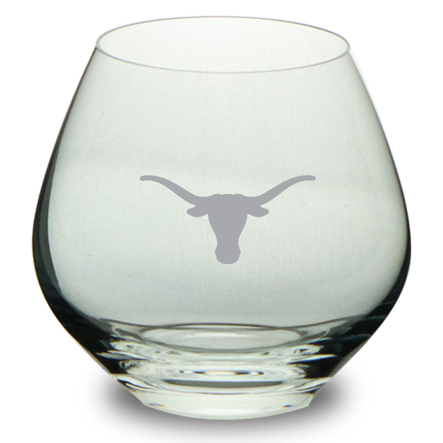 Texas Longhorns 14.9oz. British Stemless Glass