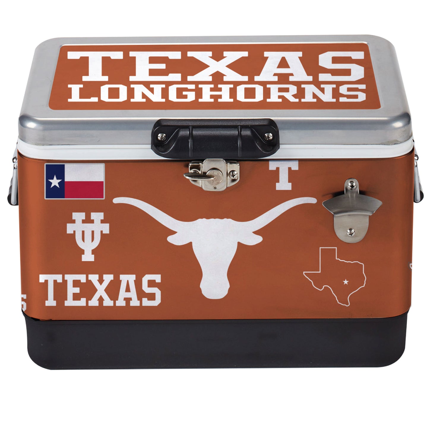 Texas Longhorns 36-Can Medley Metal Cooler