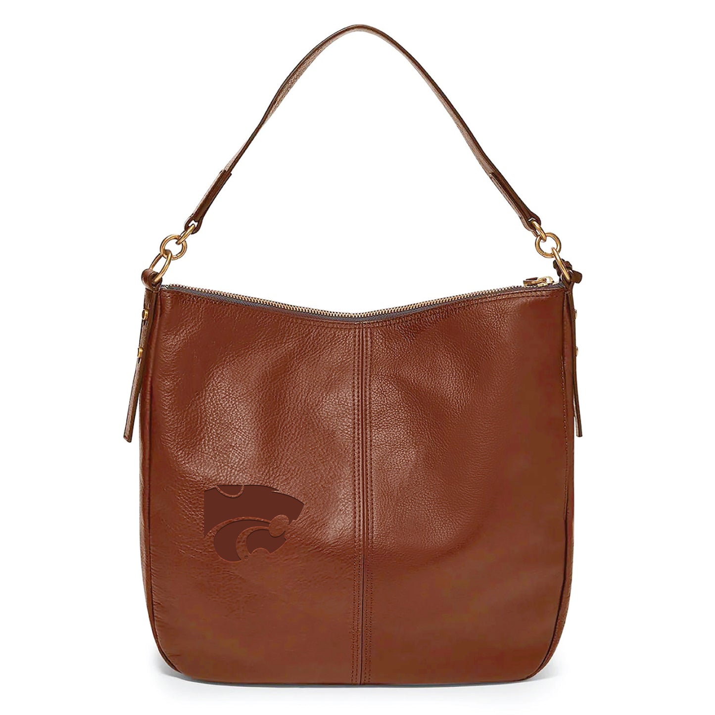 Women's Fossil Brown Kansas State Wildcats Jolie Hobo Bag