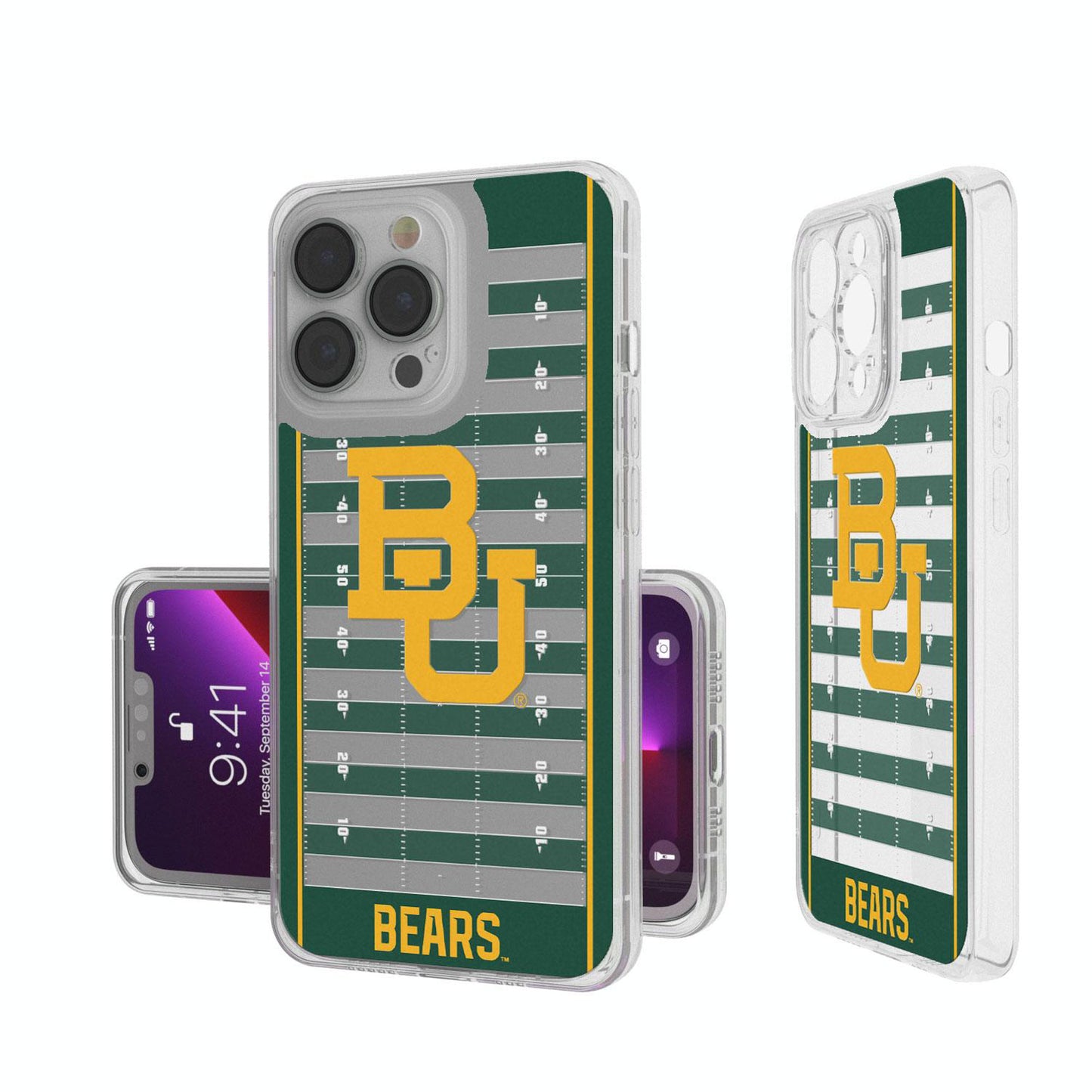 Keyscaper Baylor Bears Memories Print iPhone Clear Case