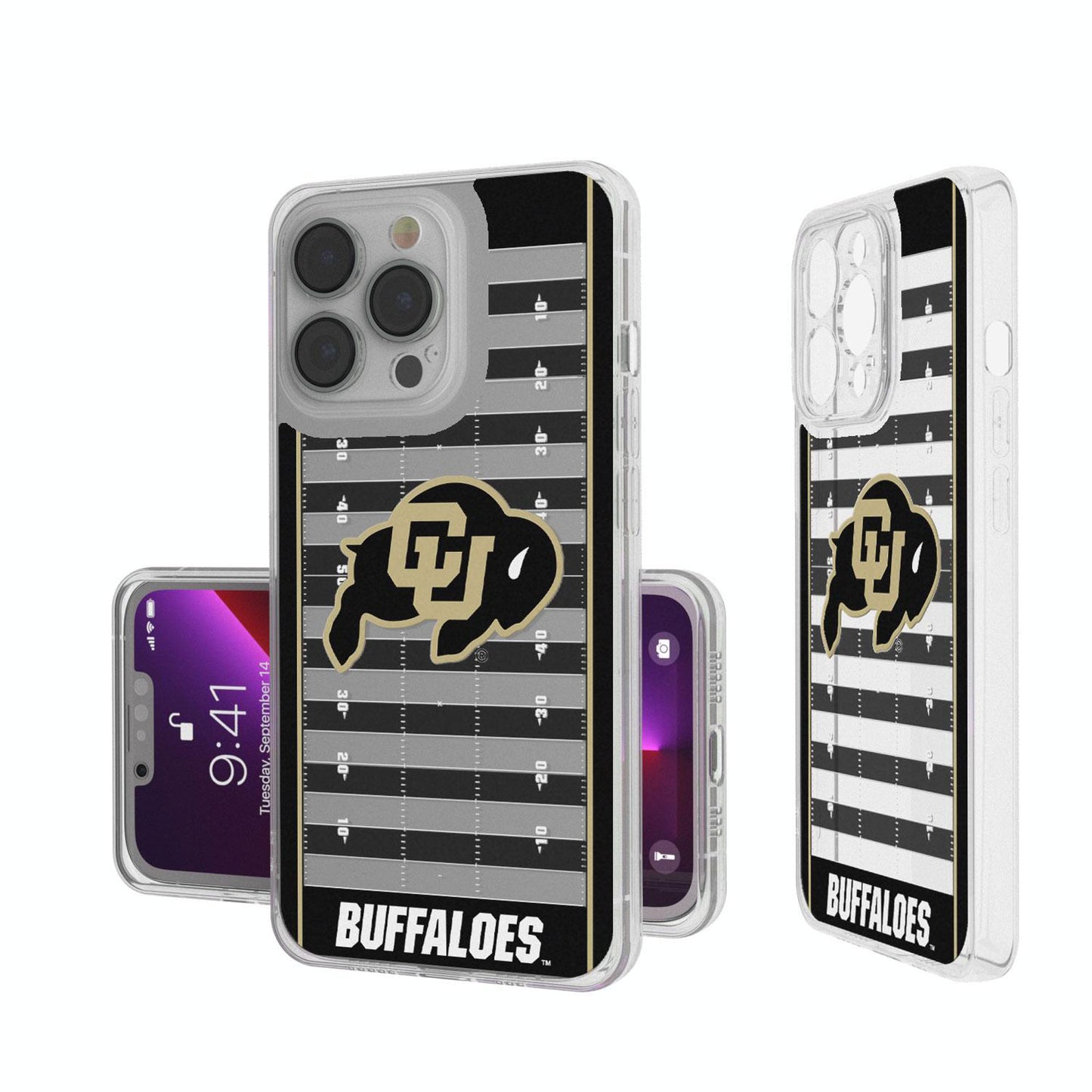 Keyscaper Colorado Buffaloes Memories Print iPhone Clear Case