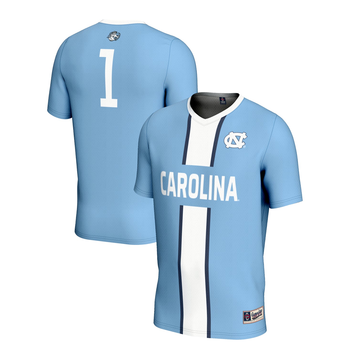 Youth GameDay Greats #1 Carolina Blue North Carolina Tar Heels Men's Soccer Jersey