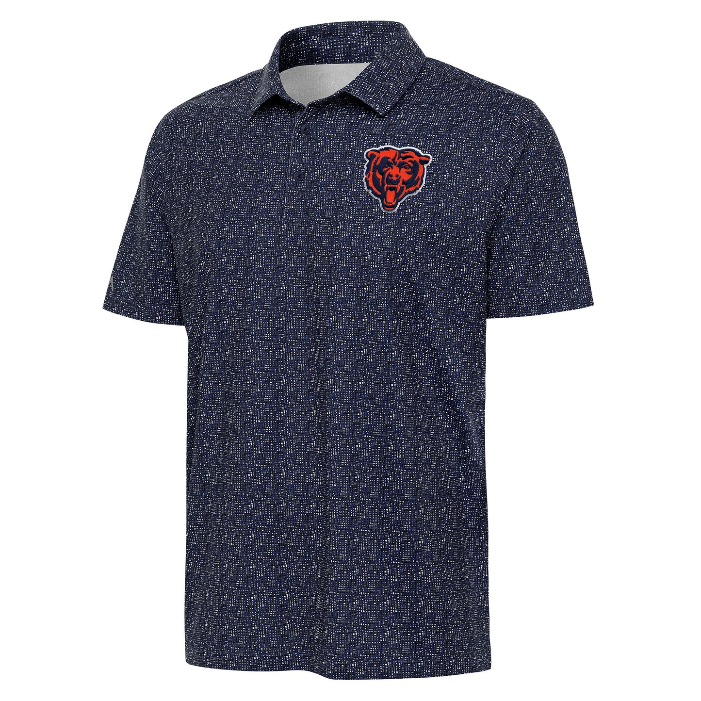 Men's Antigua Navy Chicago Bears Figment Polo
