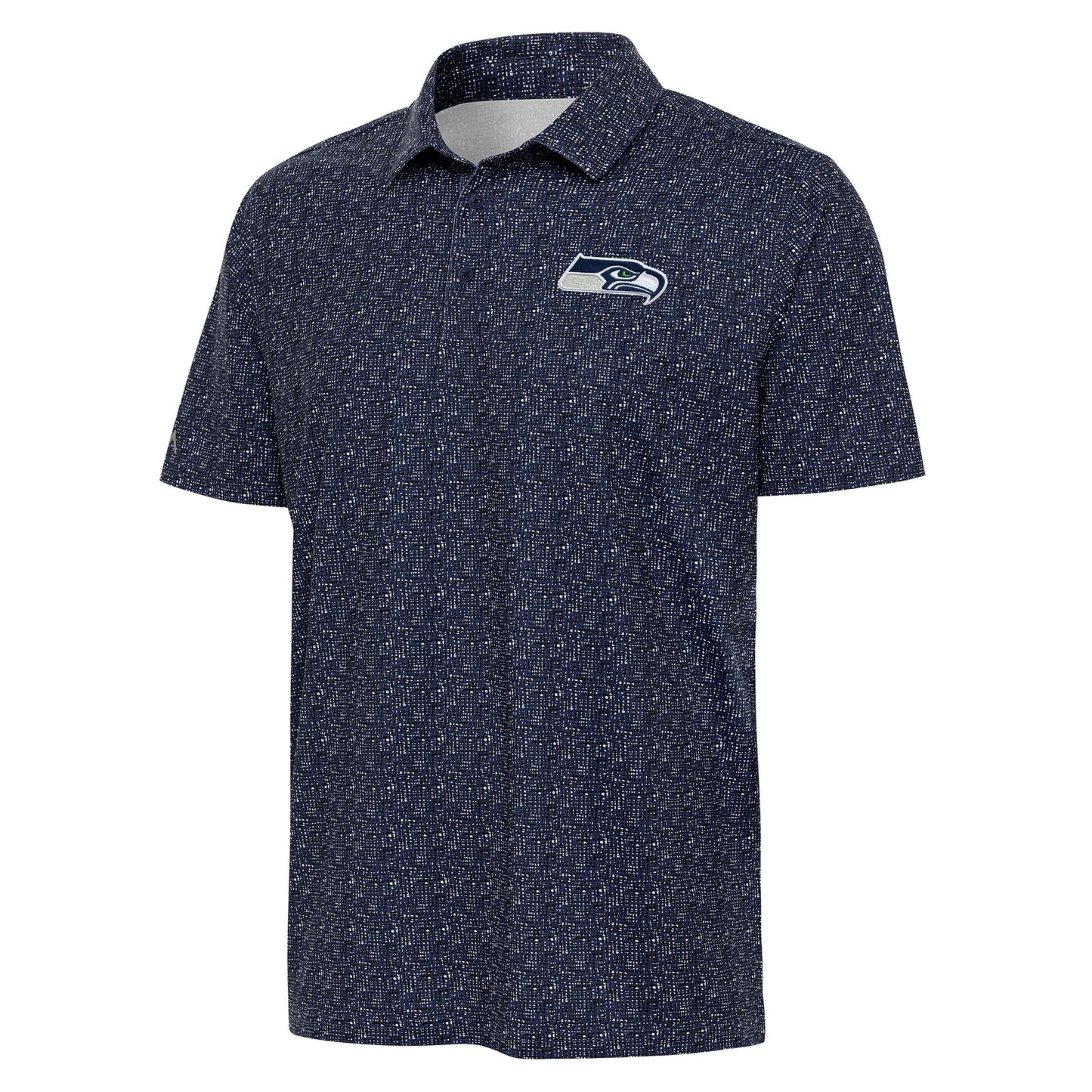 Men's Antigua Navy Seattle Seahawks Figment Polo