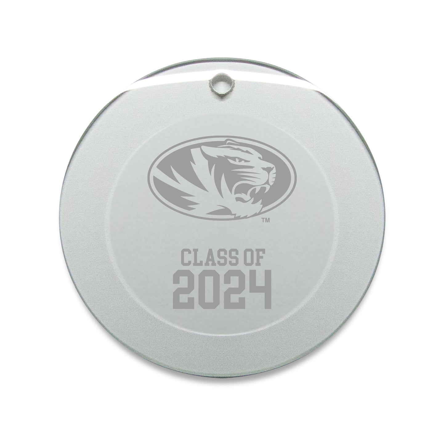 Missouri Tigers Class of 2024 3'' x 3'' Circle Ornament