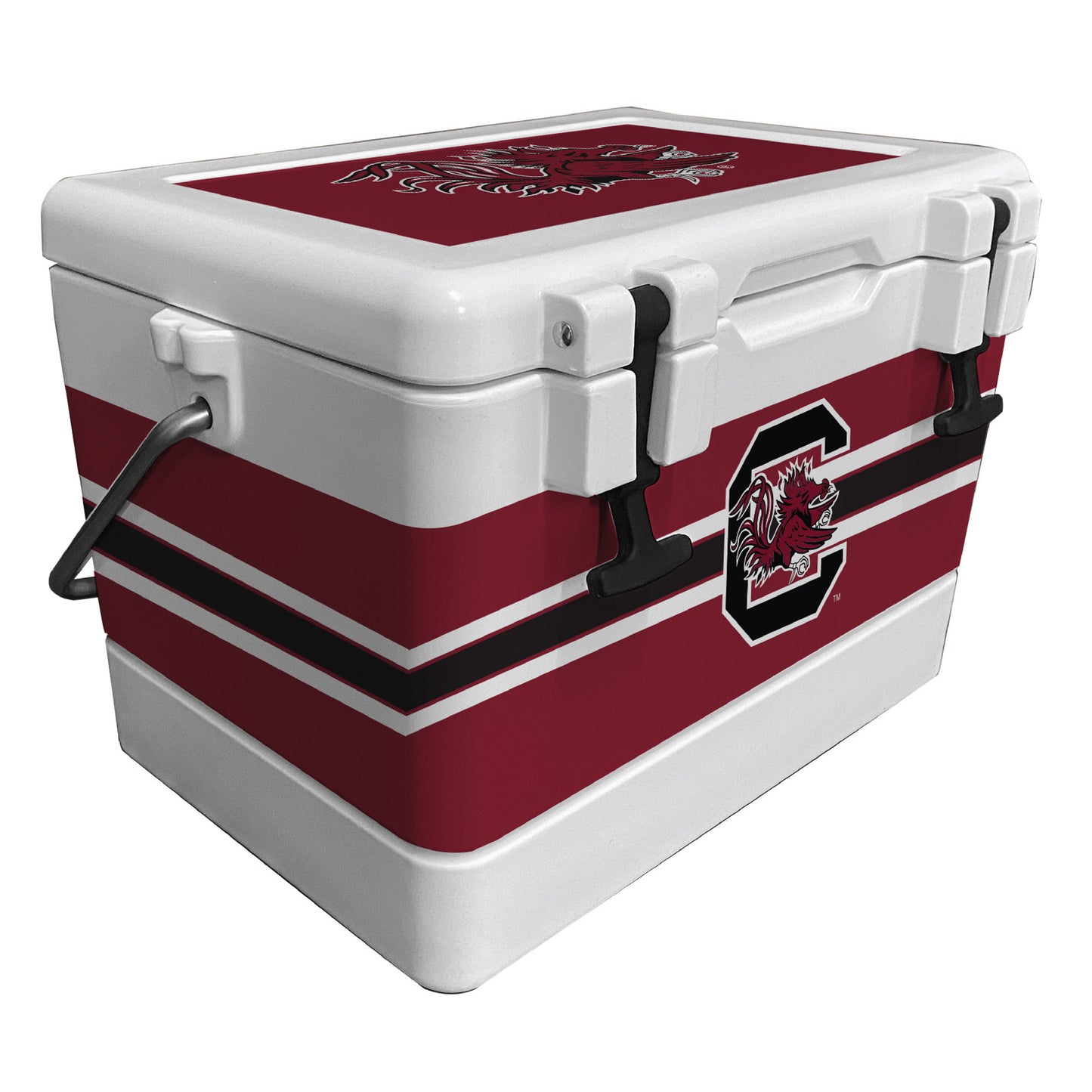 White South Carolina Gamecocks 32-Can Classic Cooler