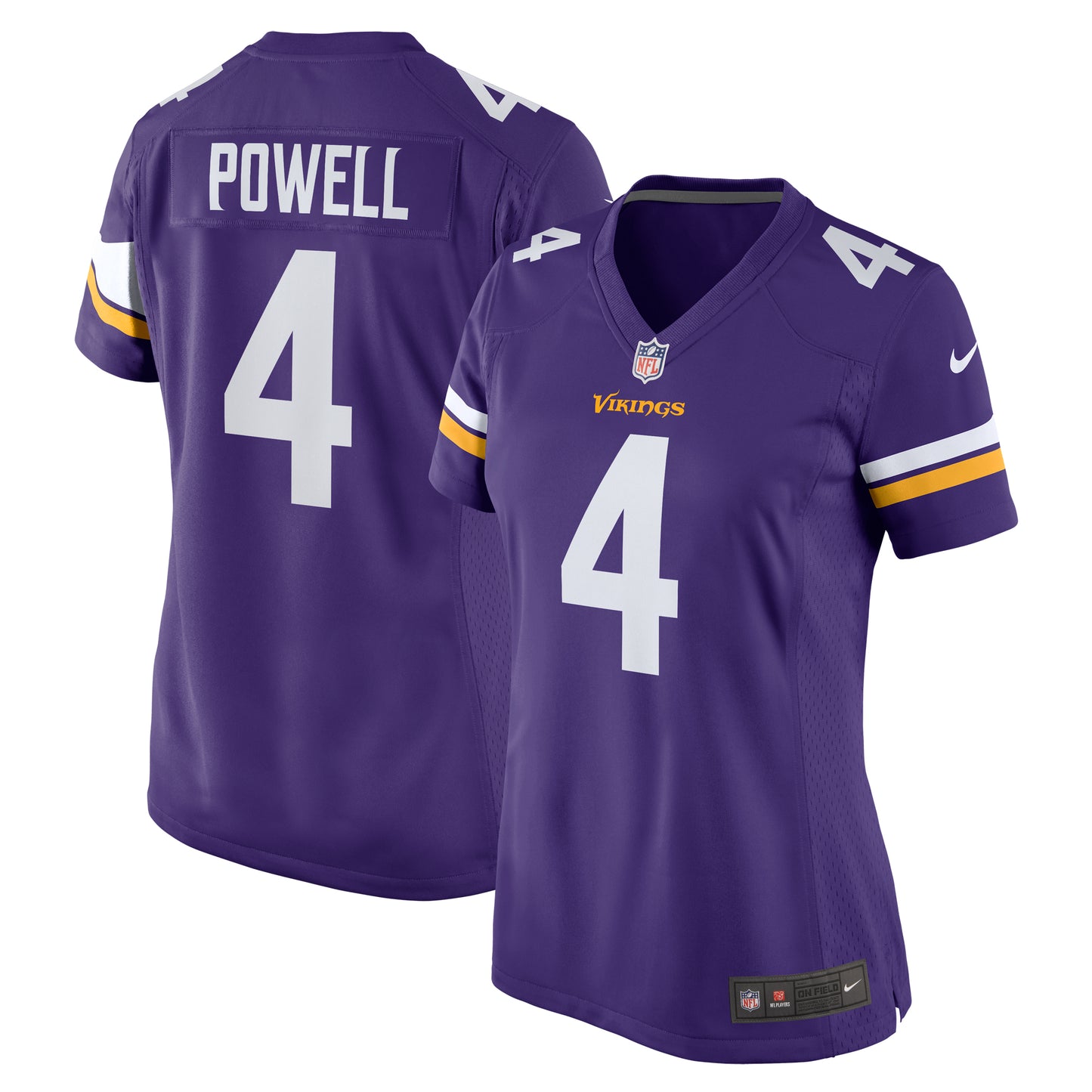 Women's Nike Brandon Powell Purple Minnesota Vikings Game Jersey