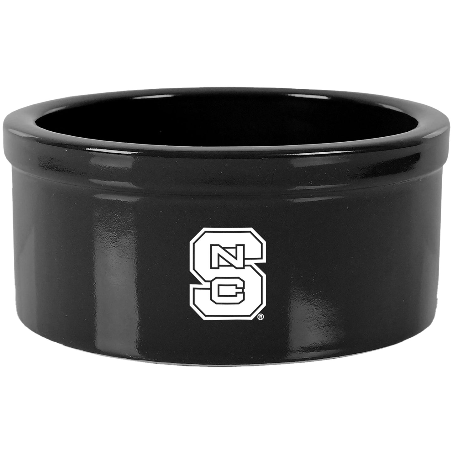 Black NC State Wolfpack 5" Pet Bowl