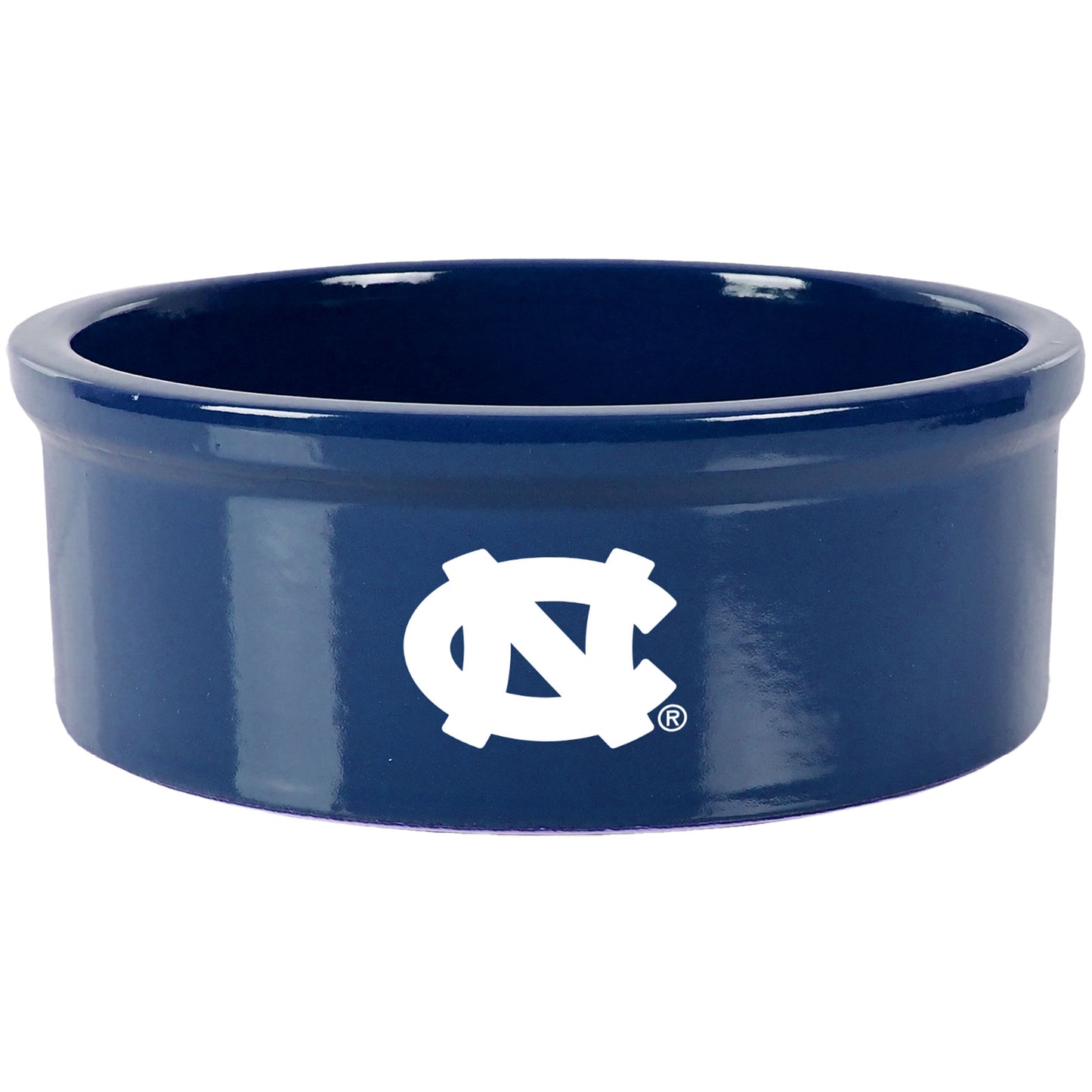 Navy North Carolina Tar Heels 7" Pet Bowl