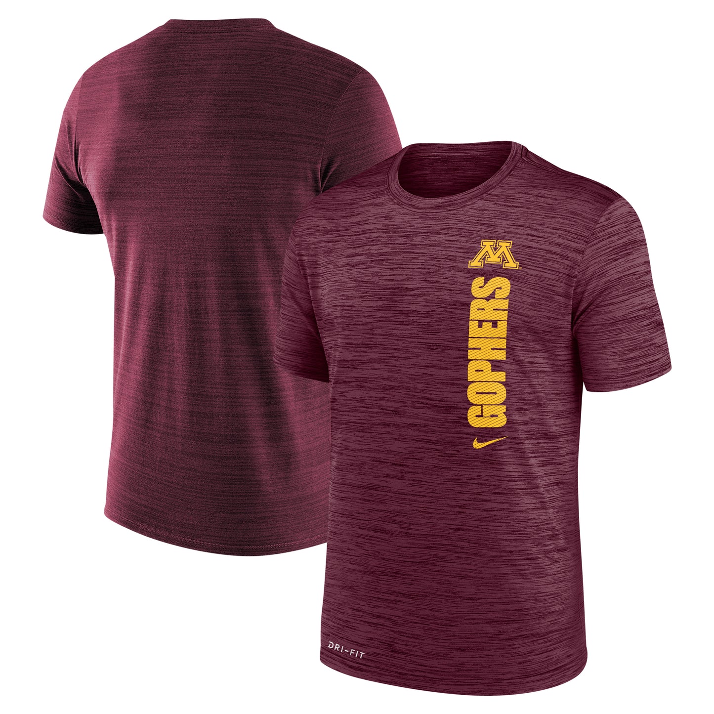 Men's Nike Maroon Minnesota Golden Gophers 2024 Sideline Velocity Legend Performance T-Shirt