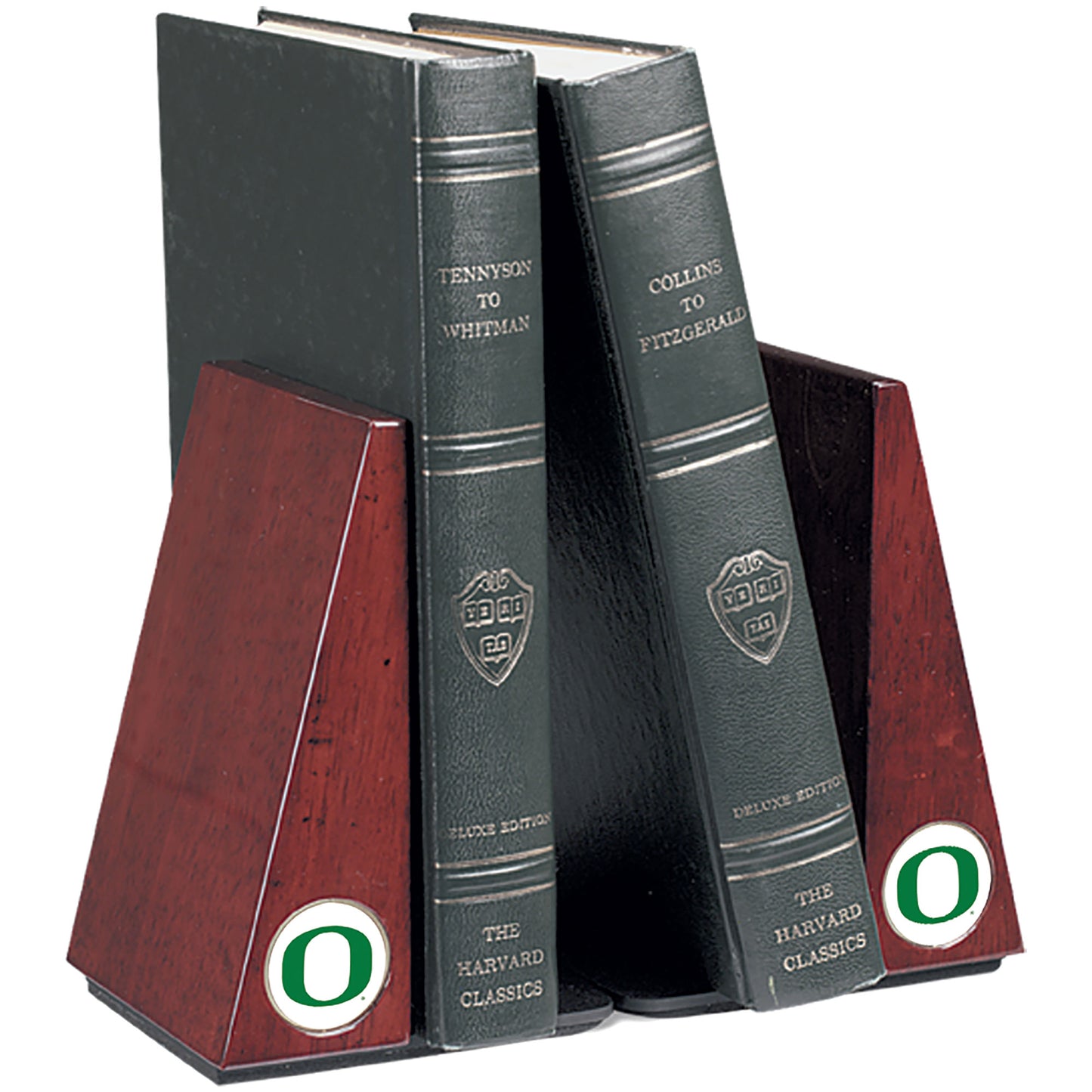 Oregon Ducks Rosewood Bookends