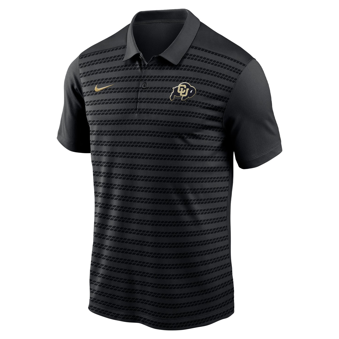Men's Nike Black Colorado Buffaloes 2024 Early Season Coaches Sideline Polo
