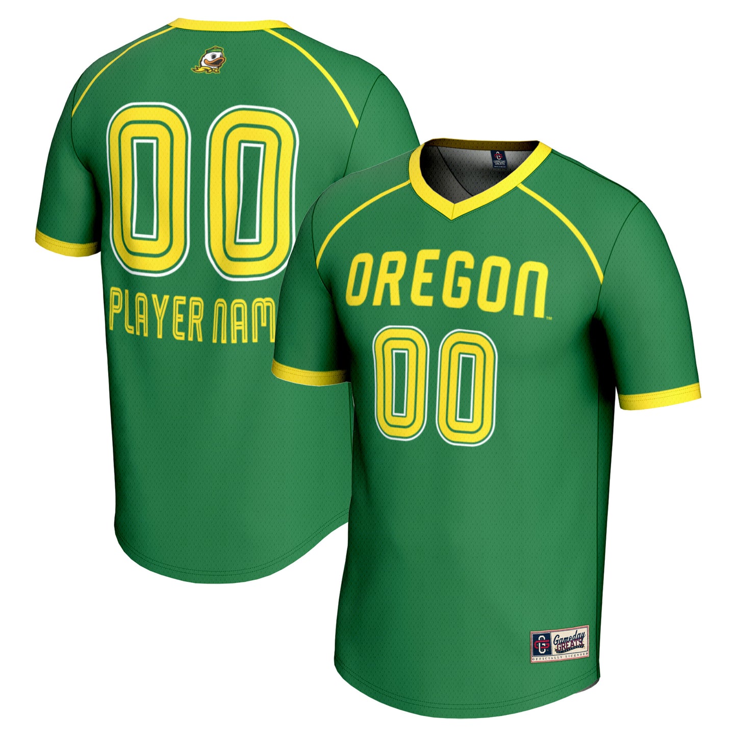 Youth GameDay Greats Green Oregon Ducks Women's Lacrosse NIL Lightweight Jersey