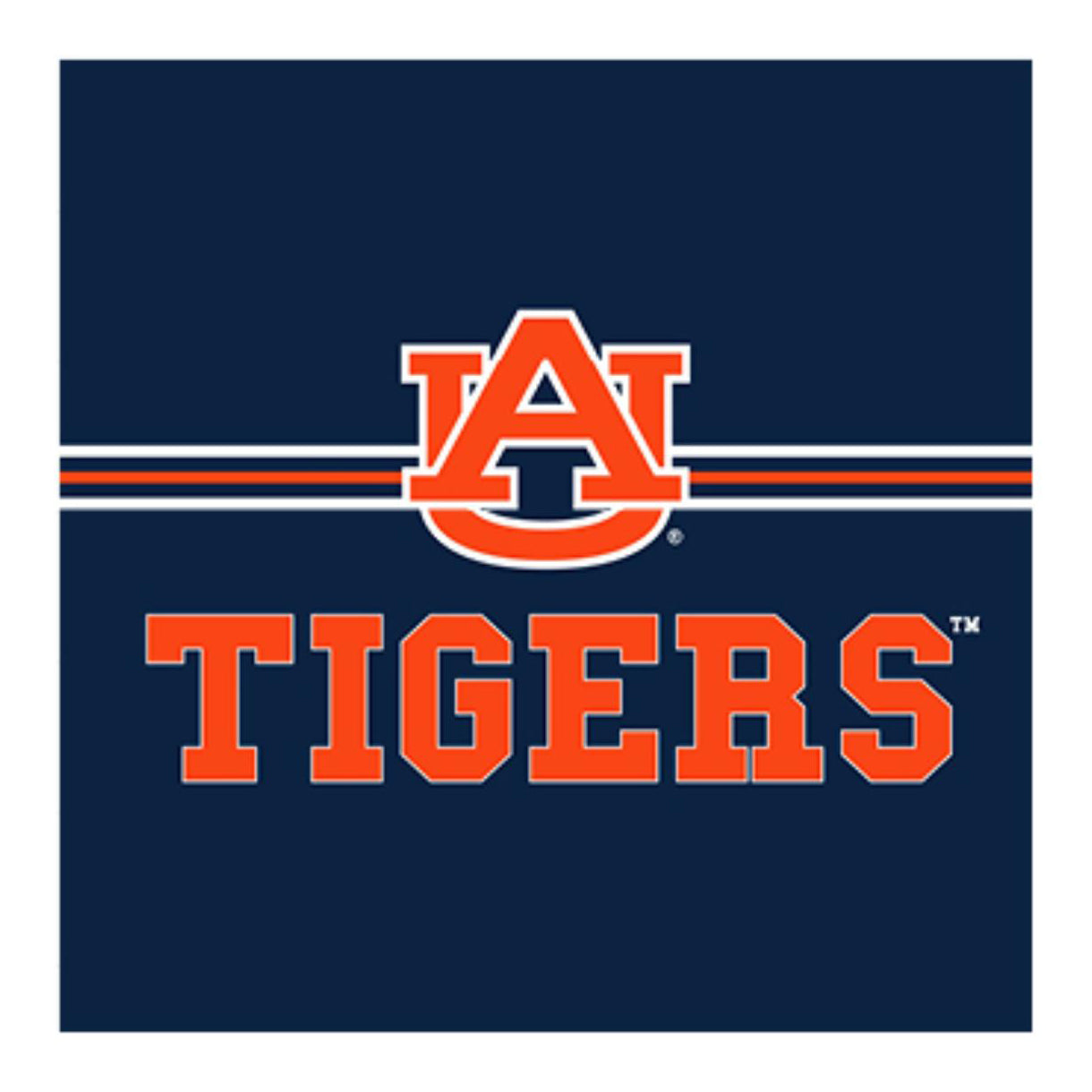 Auburn Tigers 12" x 12" Movable Wall Tile Sign