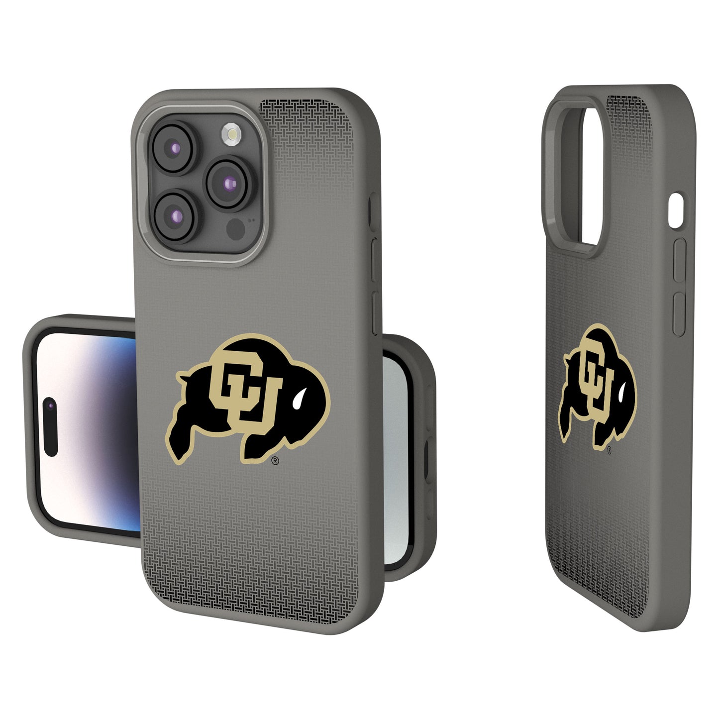 Colorado Buffaloes Linen Logo iPhone Soft Touch Case