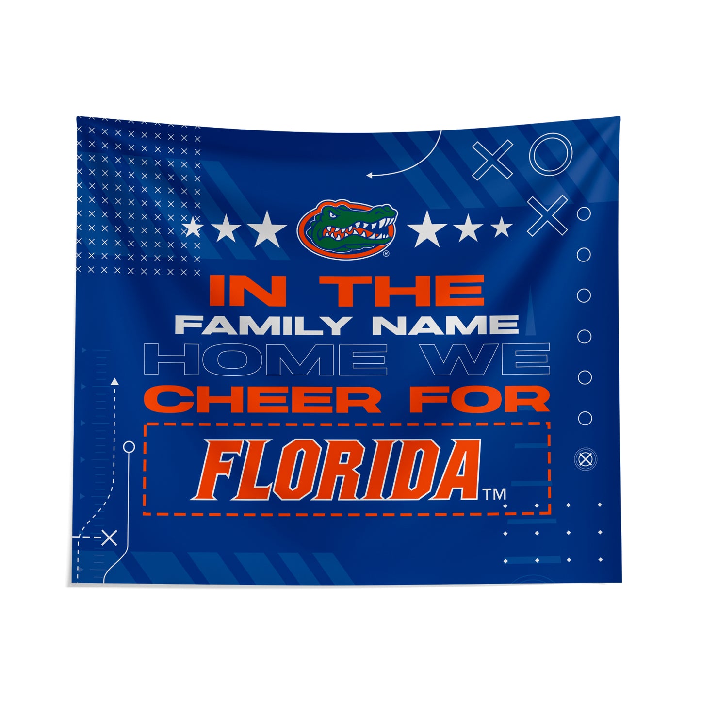 Pegasus Florida Gators 51" x 60" We Cheer For Personalized Wall Tapestry