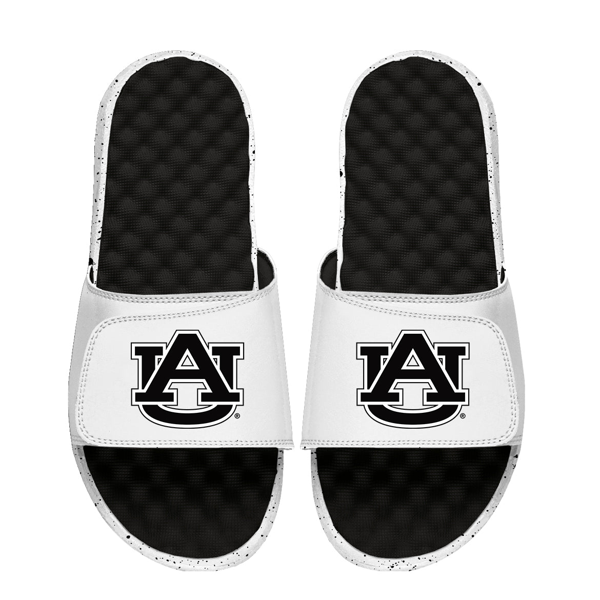 Unisex ISlide Black/White Auburn Tigers Cookies & Cream Slide Sandals
