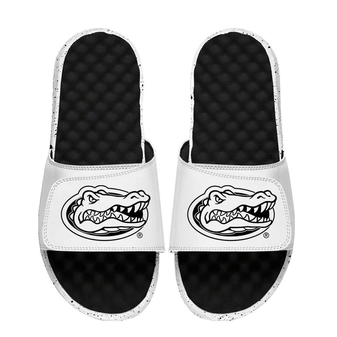 Unisex ISlide Black/White Florida Gators Cookies & Cream Slide Sandals