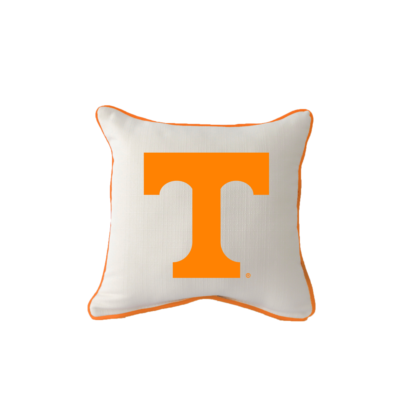 Little Birdie Tennessee Volunteers Square Piped Pillow