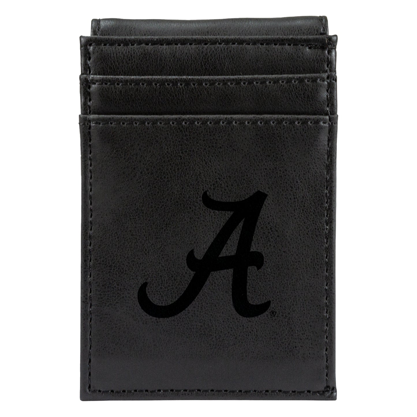 Black Alabama Crimson Tide Front Pocket Wallet