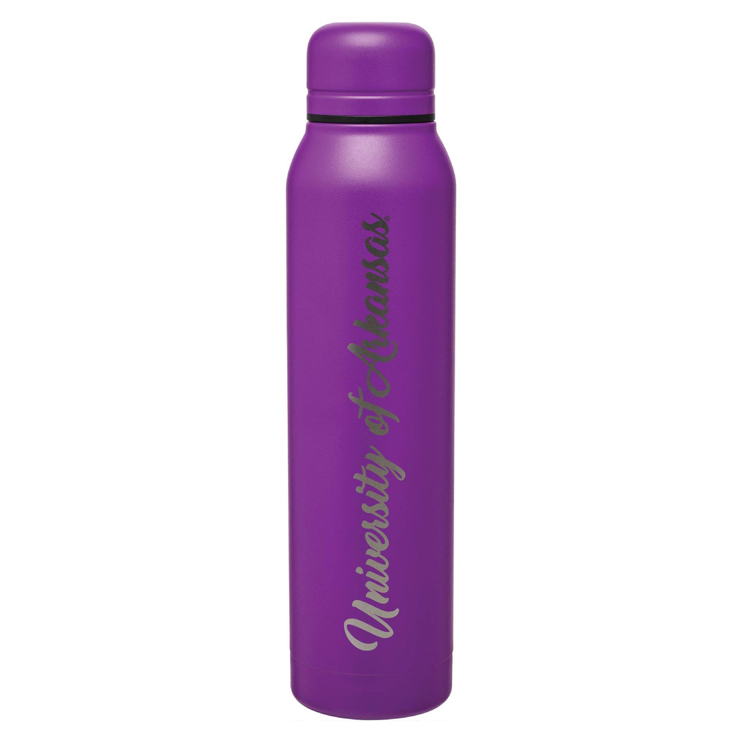 Purple Arkansas Razorbacks 17oz. Silo Stainless Steel Water Bottle