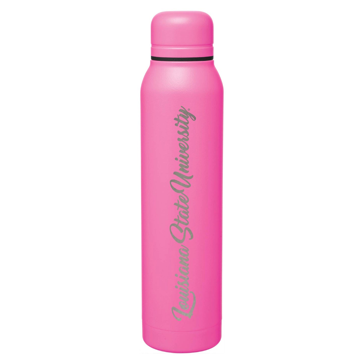Pink LSU Tigers 17oz. Silo Stainless Steel Water Bottle