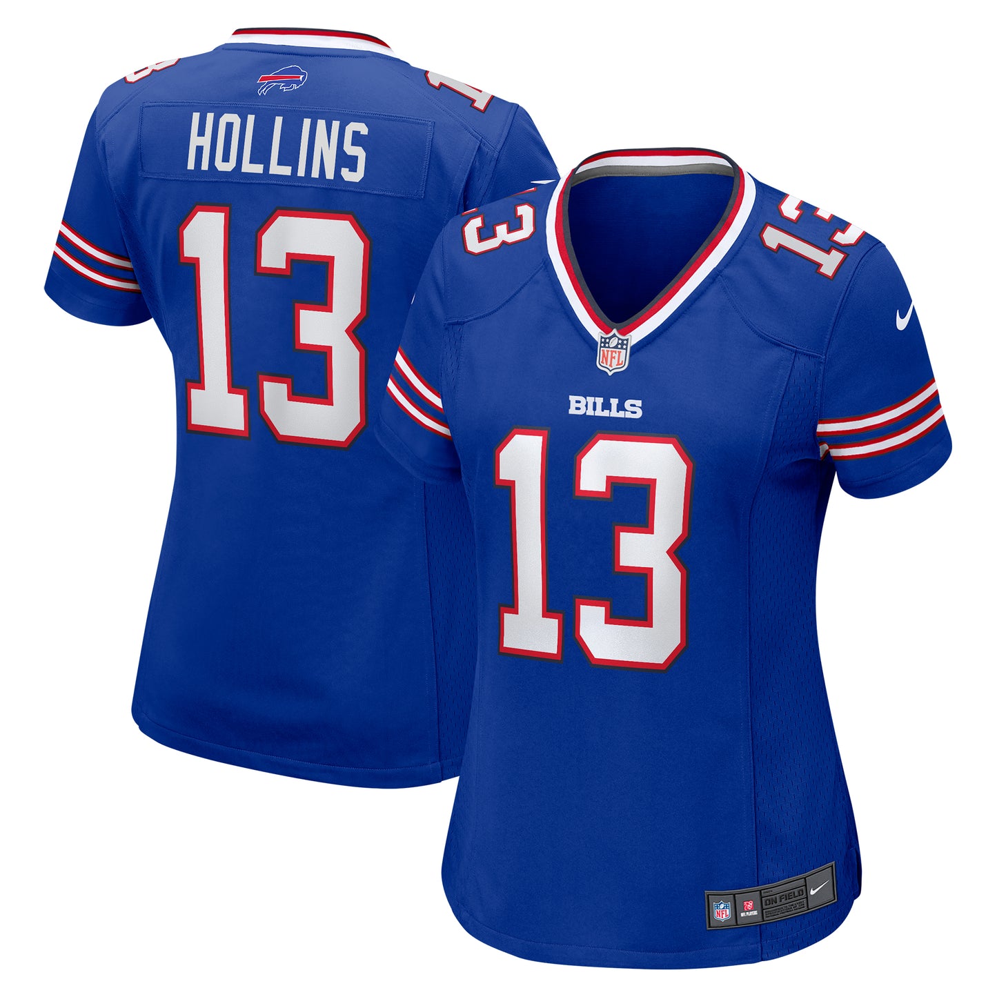 Women's Nike Mack Hollins Royal Buffalo Bills Game Jersey